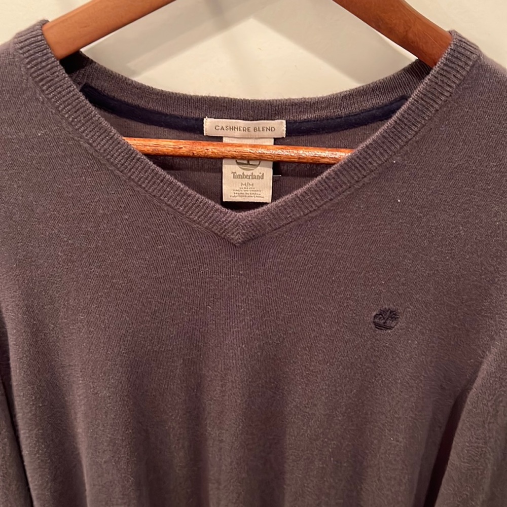 Cashmere blend Timberland sweater, size medium